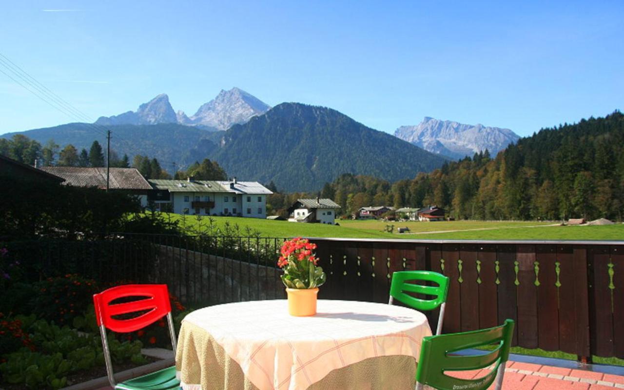 Ferienwohnung Haus Heimattreu Schönau am Königssee Exterior foto
